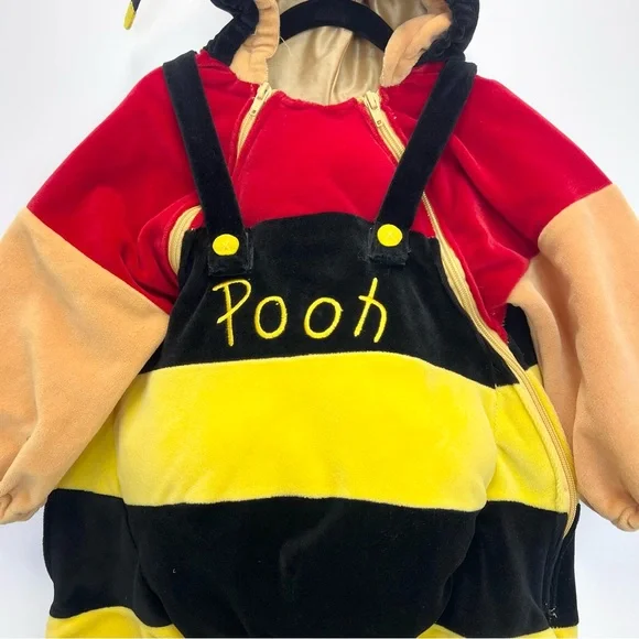 Disney Winnie the Pooh Honey Bee Outfit Size 18-24 Months - Picture 4 of 9